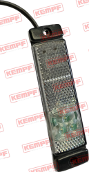 Preview: 96625 Kempf Positionsleuchte, weiß, LED, 130x32mm